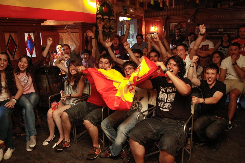 Así se vivió la final de España en el Mundial 2010