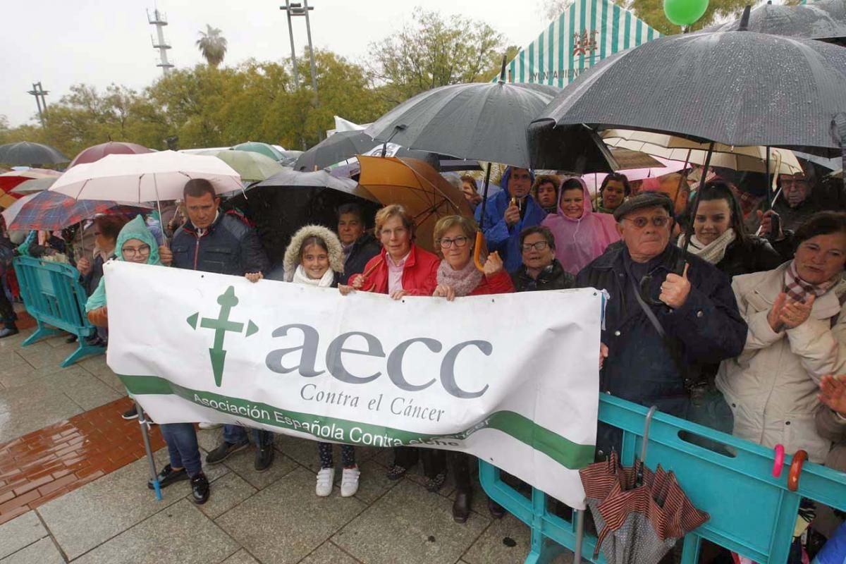 El "calor humano" arropa la marcha contra el cáncer