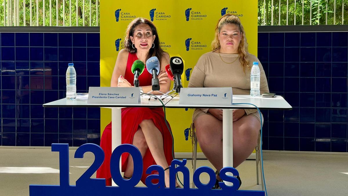 Presentación de la memoria de Casa Caridad en València.
