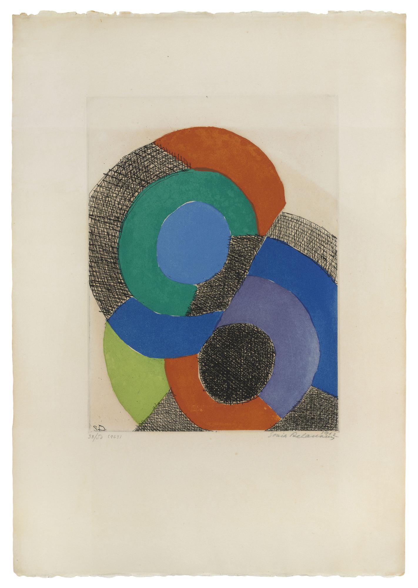 Obra de Sonia Delaunay, de la Colección Arte Siglo XX.