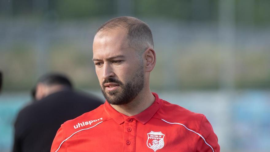 Héctor García, entrenador del Amigos del Duero.