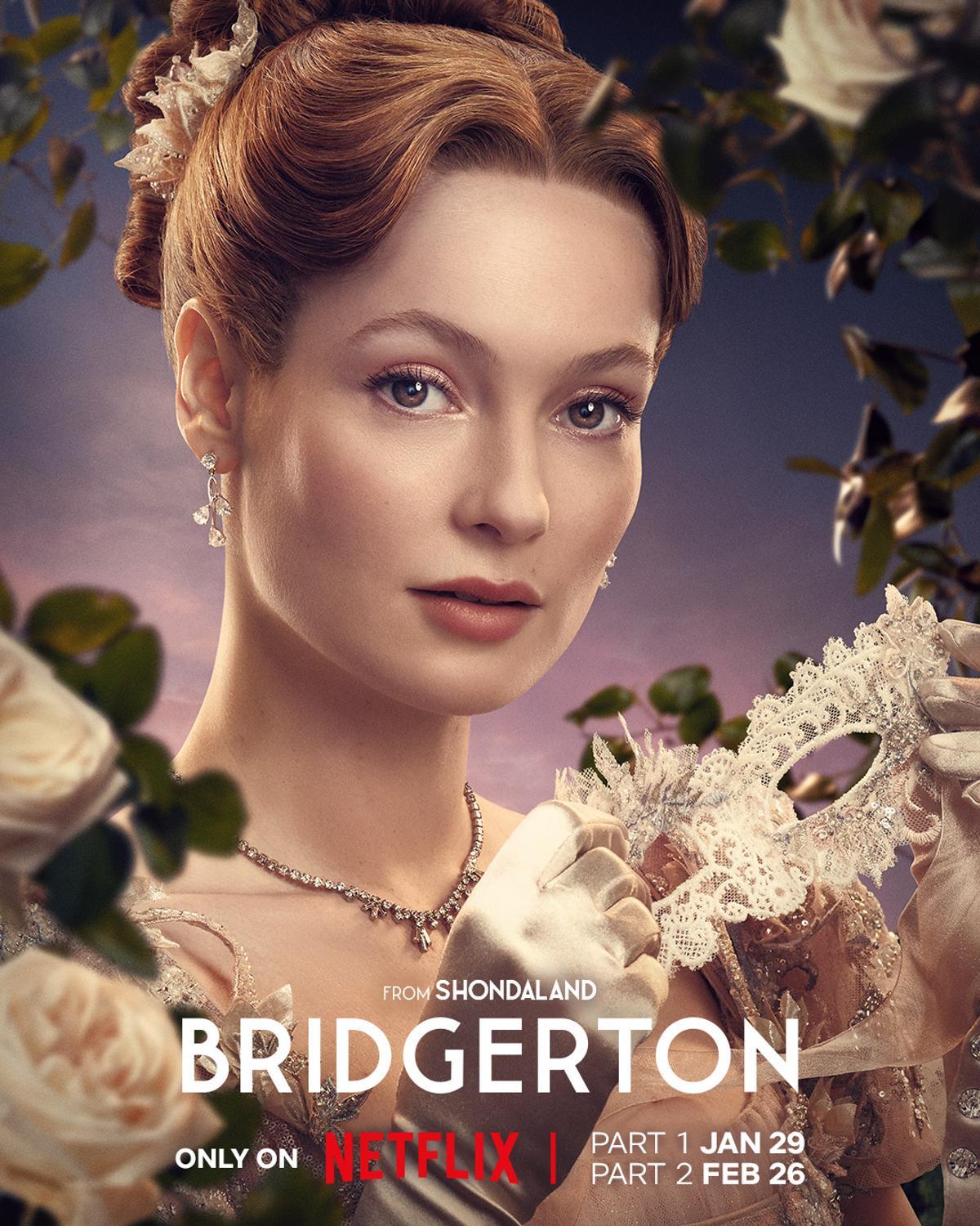 Cartel Promocional Francesca Bridgerton