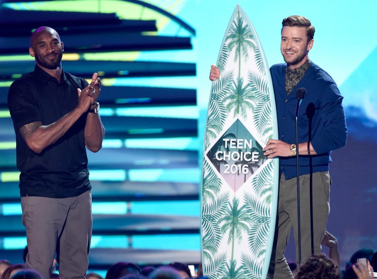 El emotivo discurso de Justin Timberlake en los 'Teen Choice Awards'
