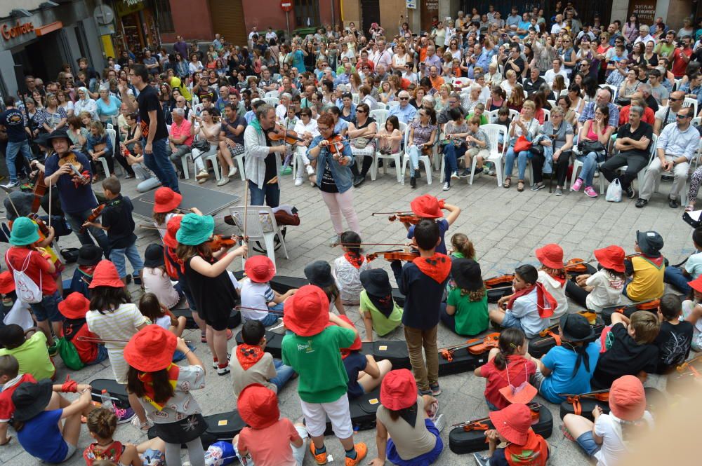 El projecte Superfilharmònics d''orquestres escolars aplega 300 músics en un concert inèdit