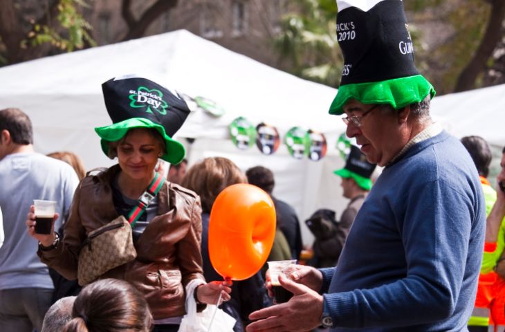 san patricio saint patrick's day barcelona 2009 celebración fiesta