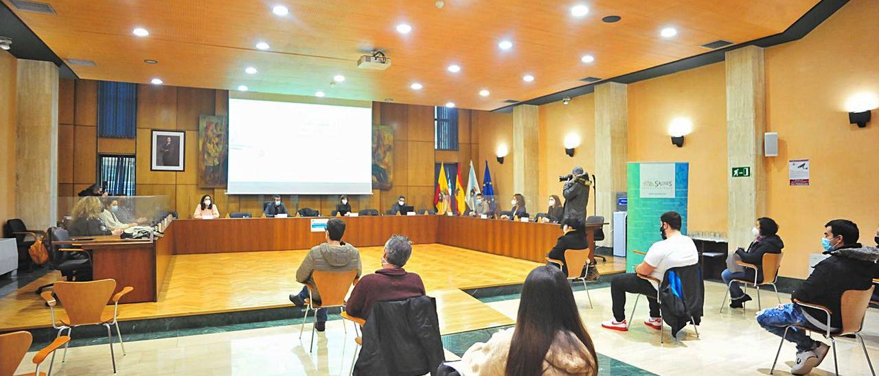 Presentación del Plan Integrado de Emprego de la Mancomunidade en Vilagarcía. |  // IÑAKI ABELLA