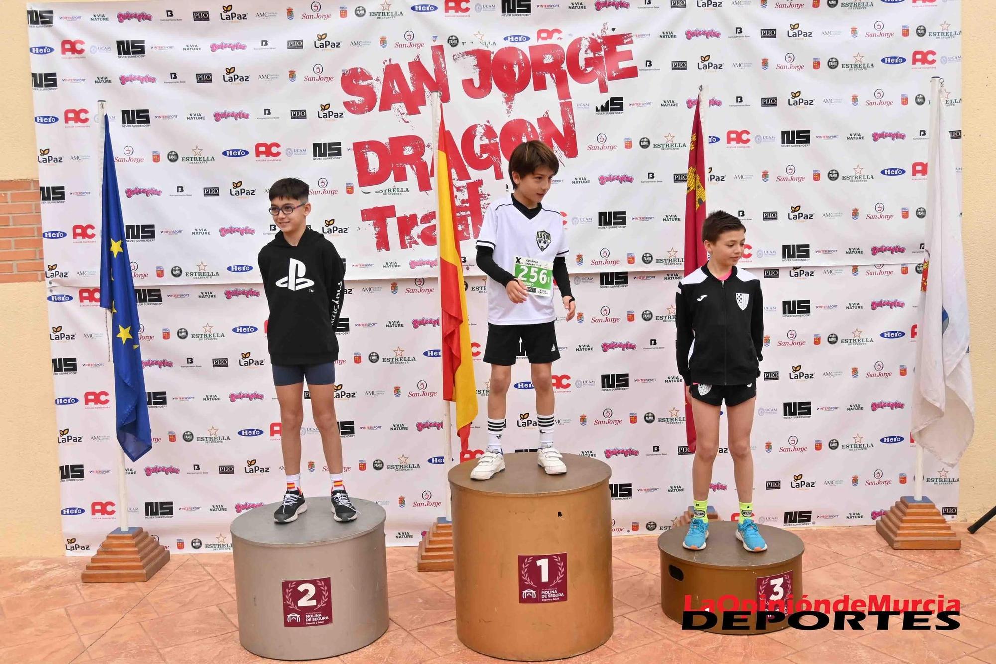 FOTOS: los podios de la San Jorge Dragon Trail