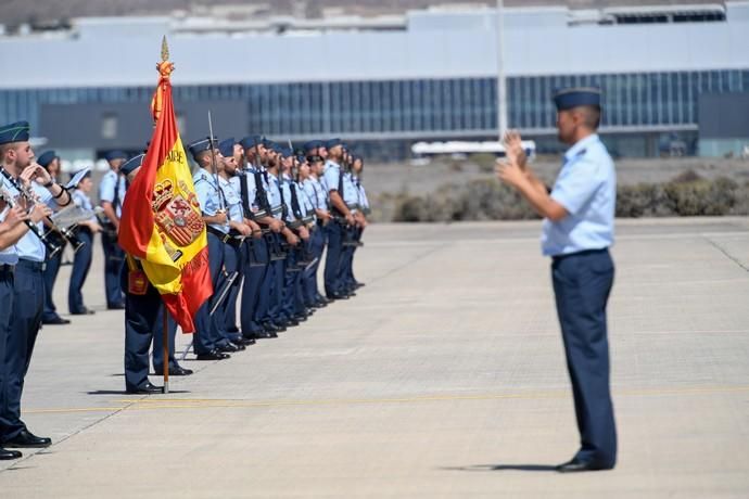 22-06-20   GENTE Y CULTURA. BASE AEREA DE GANDO. INGENIO TELDE.  Toma de  posesión Juan Pablo Sánchez de Lara como nuevo jefe del Mando Aéreo de Canarias Fotos: Juan Castro.  | 22/06/2020 | Fotógrafo: Juan Carlos Castro