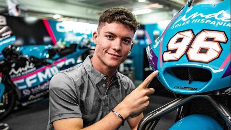 El alicantino Dani Holgado pilotará en Moto GP la próxima temporada