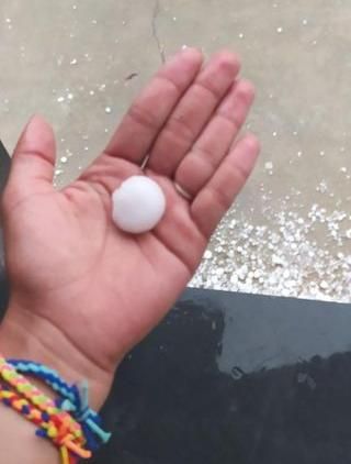 Granizada en Vilanova 