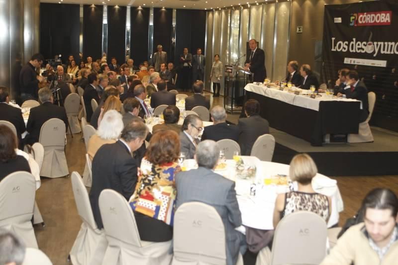 Monago, en Los desayunos de CÓRDOBA