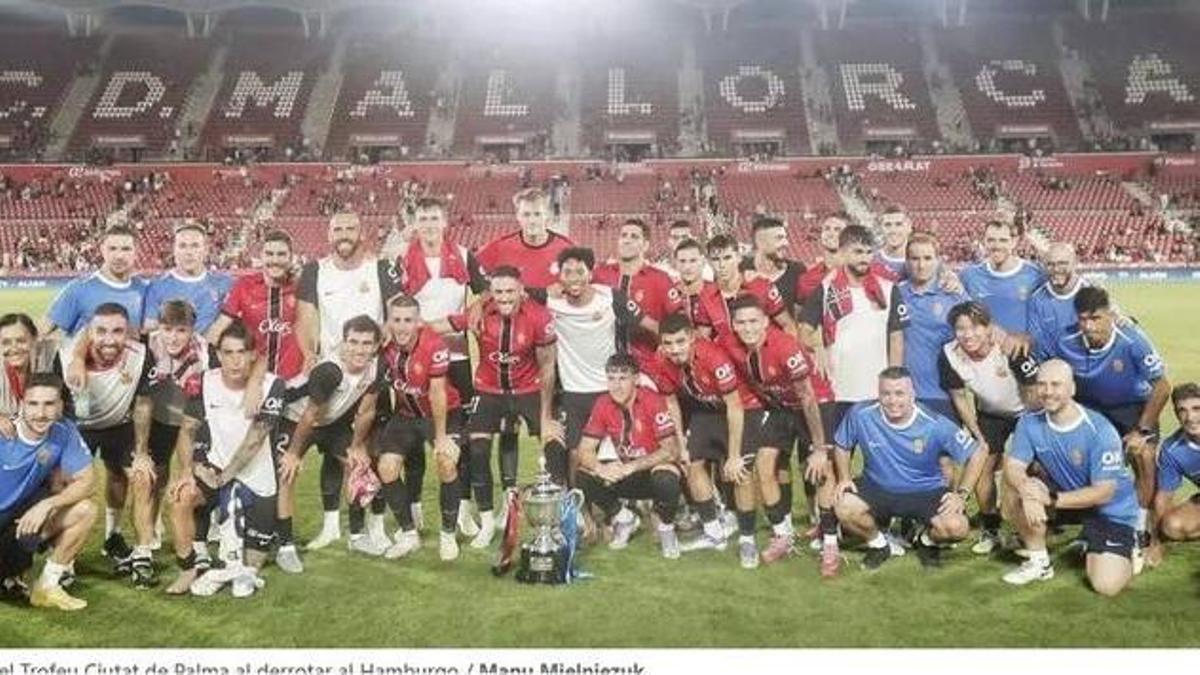 Im vergangenen Jahr triumphierte Real Mallorca gegen den HSV im Spiel um den Stadtpokal.