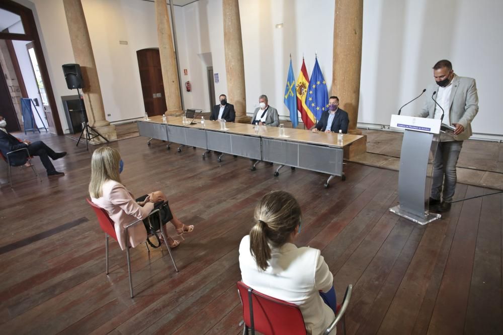 Acuerdo entre Principado y agentes sociales para la ”reconstrucción” de Asturias