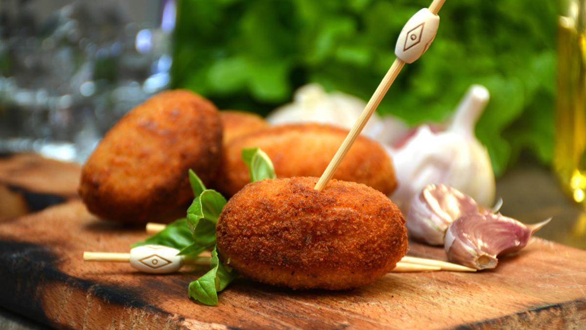 Las croquetas son un plato habitual que nunca falla.