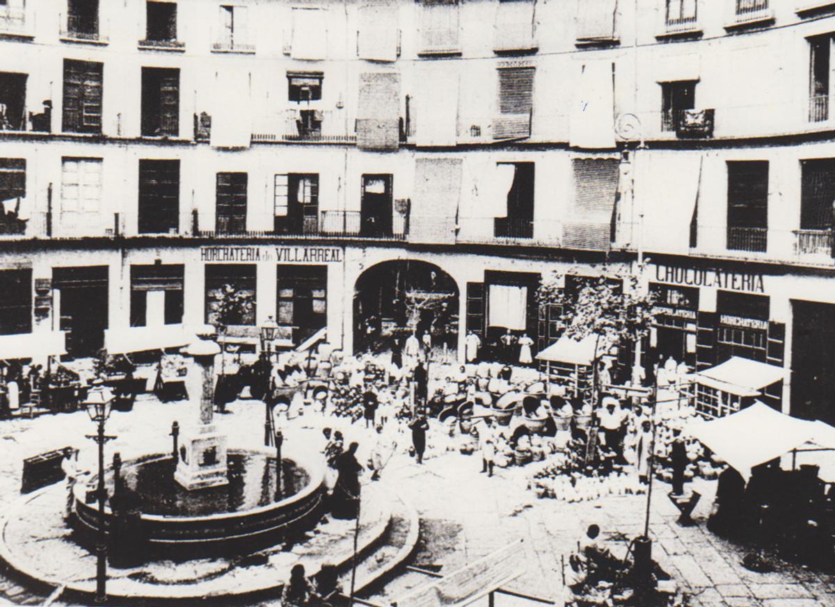 La plaza Redonda antes de su última remodelación La plaza Redonda antes de su última remodelación