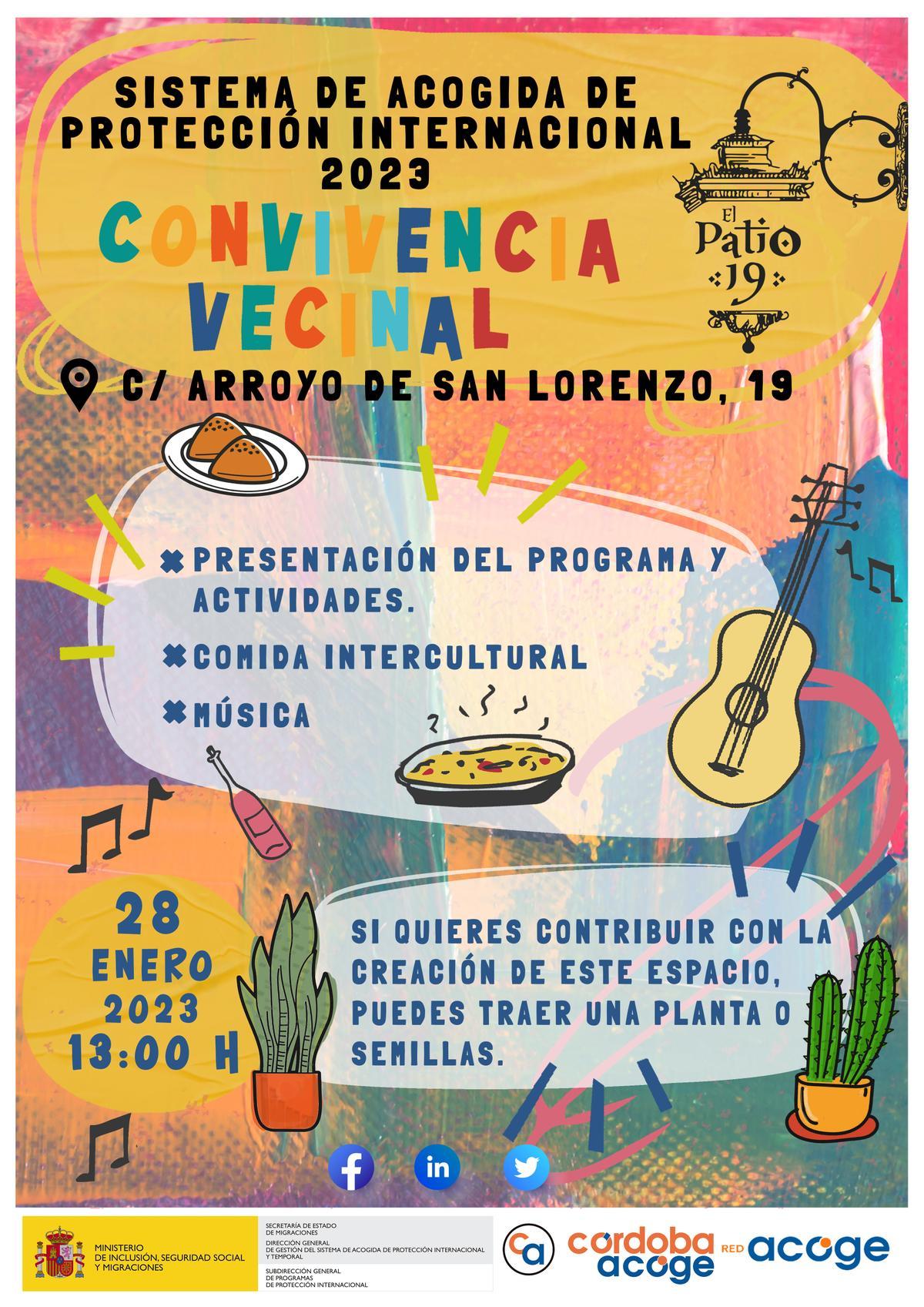 Cartel de presentación de El Patio 19.