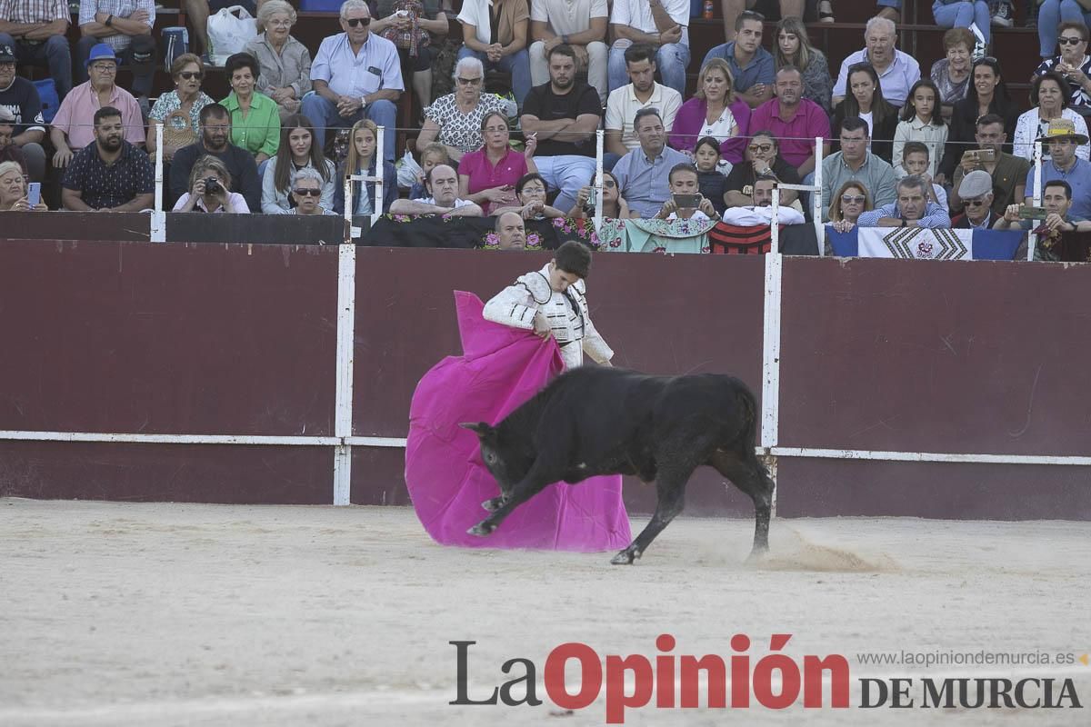Novillada mixta en Mula (José Antonio Navarro Orenes, Álvaro Pastor, Toni Marín)