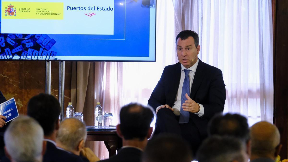 Gustavo Santana, presidente de Puertos del Estado.