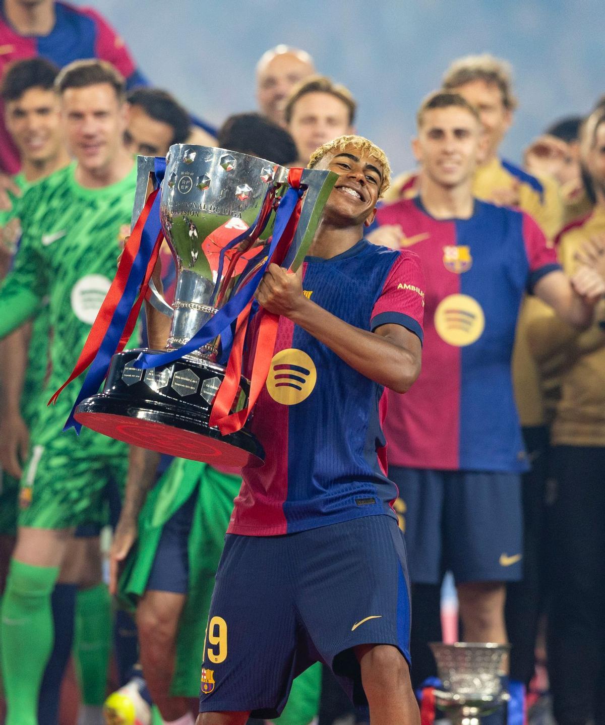 Las mejores imágenes de la celebración del título de Liga del Barça