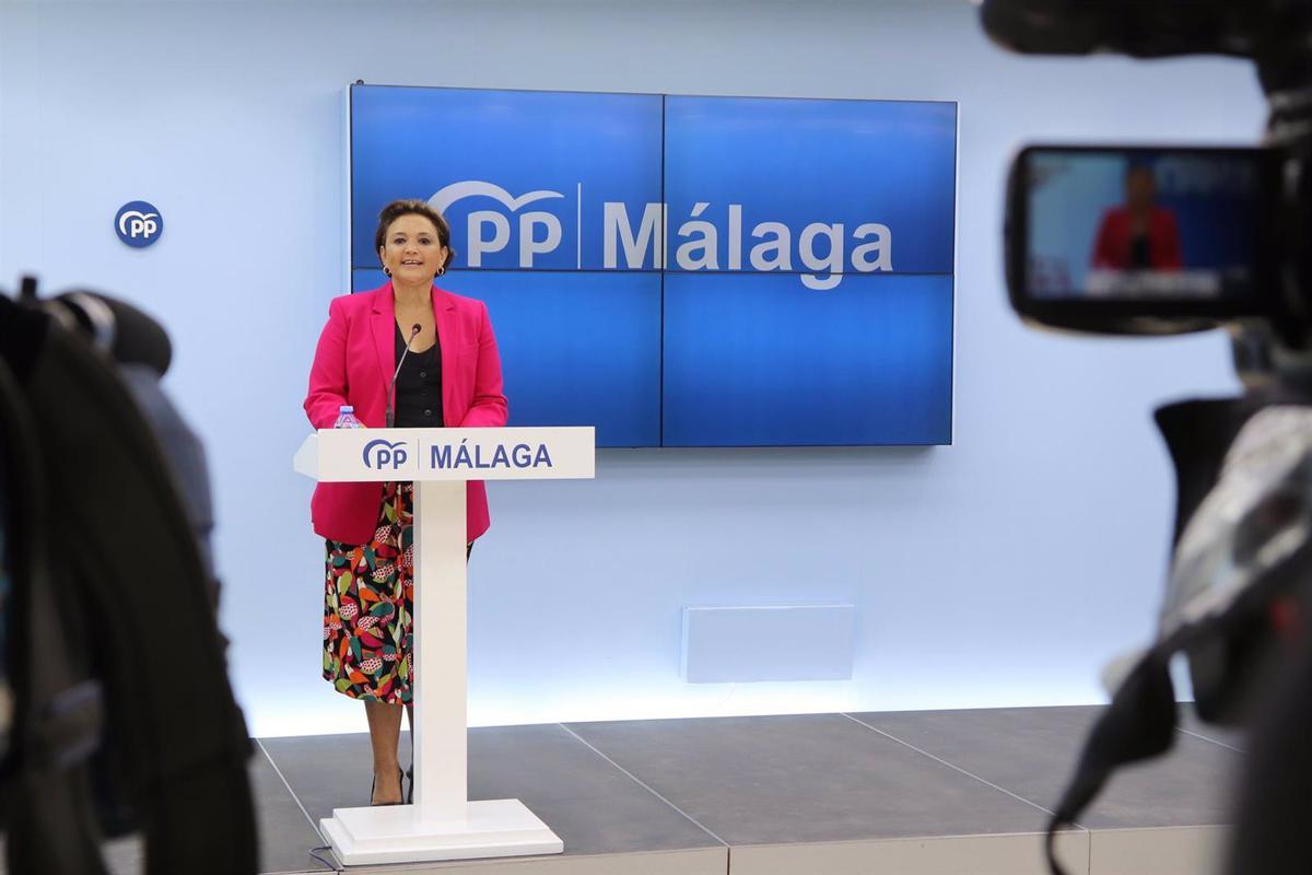 La presidenta del Consejo de Alcaldes del PP de Málaga y alcaldesa de Torremolinos, Margarita del Cid