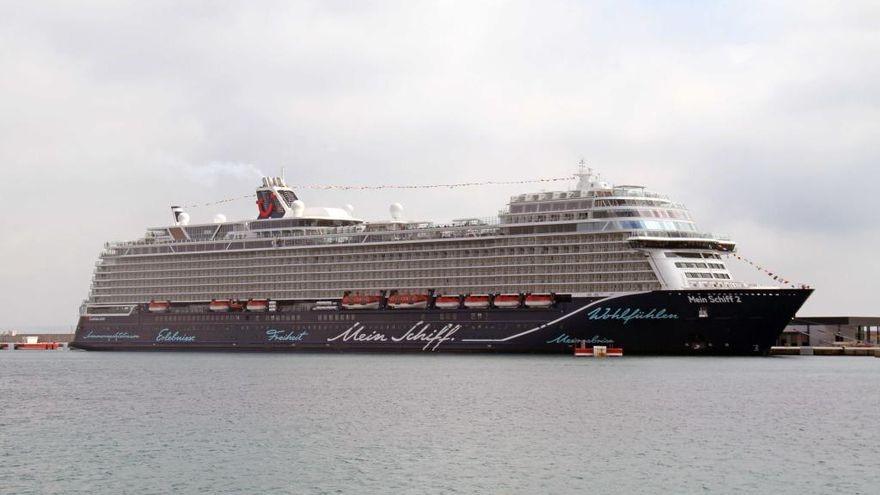 Imagen de archivo del Mein Schiff 2 durante una escala en Palma.