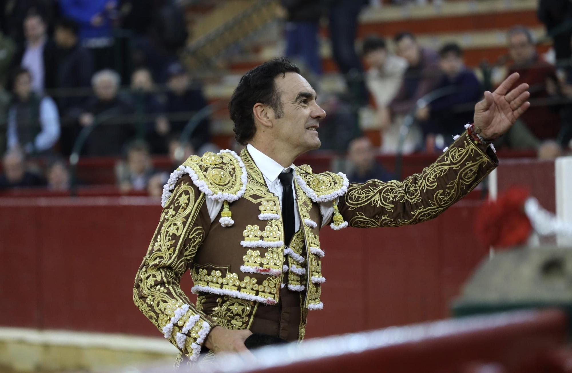 En imágenes | El Cid, Borja Jiménez y Clemente en la Feria taurina de San Jorge de Zaragoza
