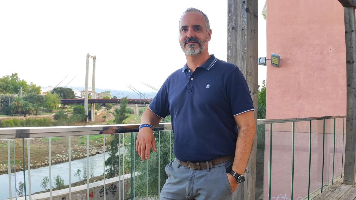 Camilo Peiró, en el centro de Gandia.