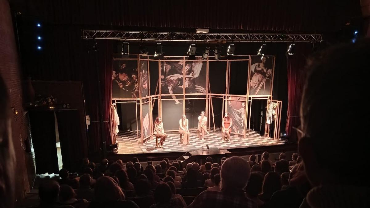 Una representación de la compañía zaragozana Teatro del Temple.