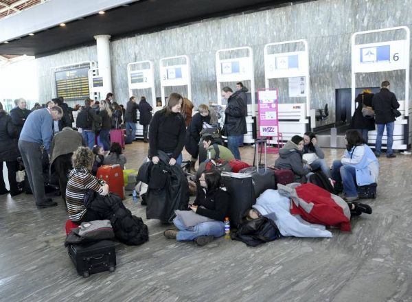 La huelga en el Aeropuerto de Zaragoza