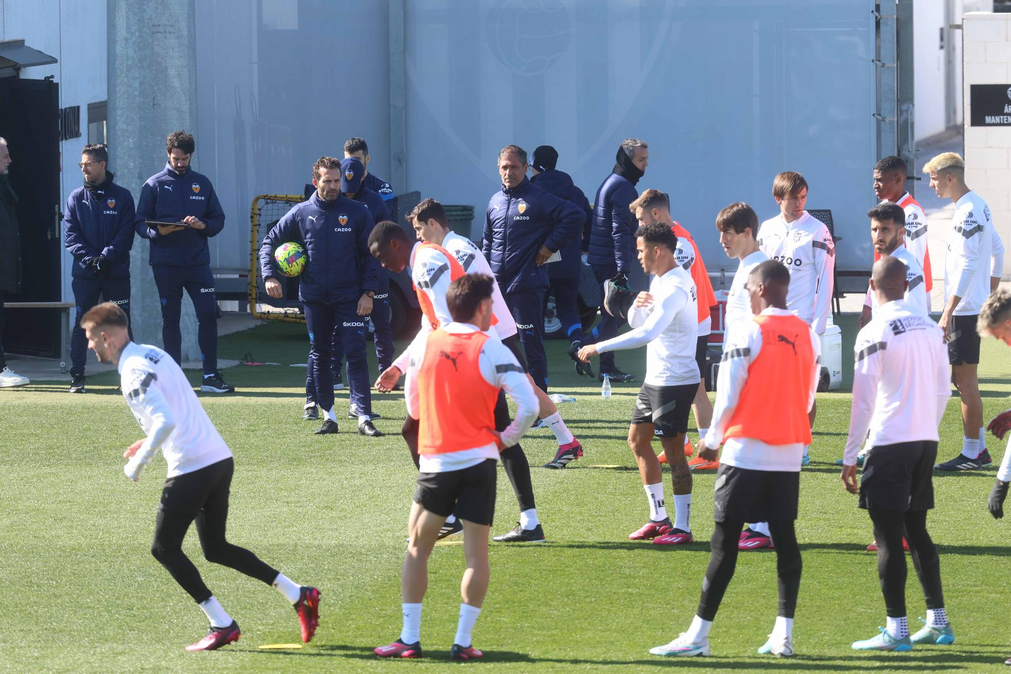 Así ha sido el entrenamiento del Valencia CF de este miércoles