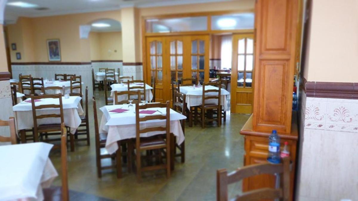 Salón del restaurante.