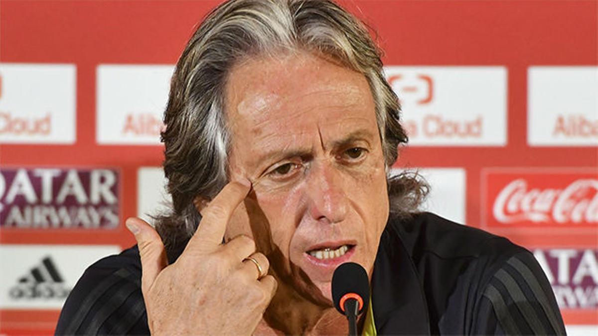 Jorge Jesus: "Yo quiero vivir toda mi vida con esta presión"