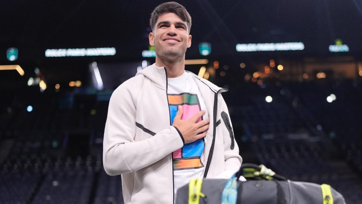 Alcaraz ya está en París