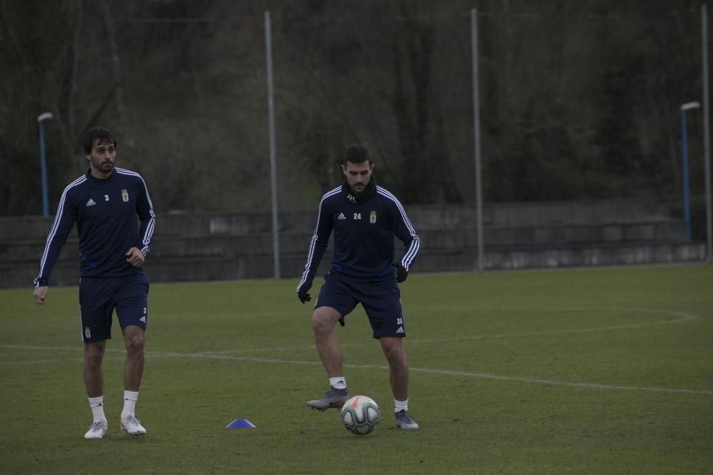 Entrenamiento del Real Oviedo