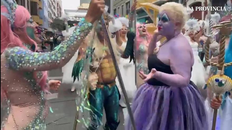 Novias, crupiers, sirenitas y personajes de fantasía se han convertido en algunos de los disfraces más populares de esta edición