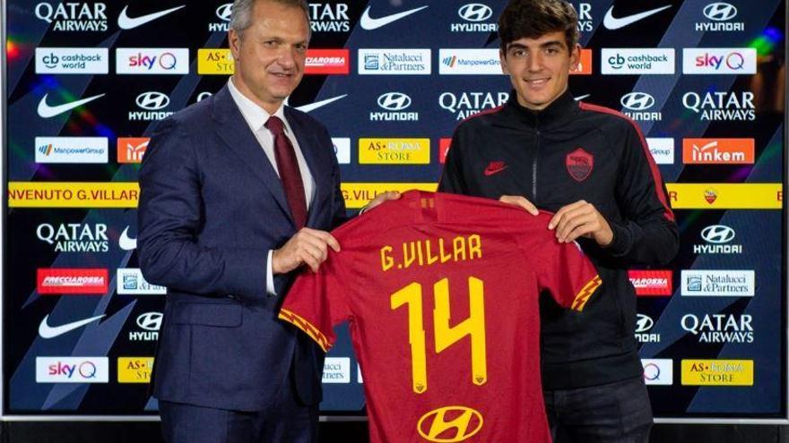 Gonzalo Villar, presentado como nuevo jugador de la Roma