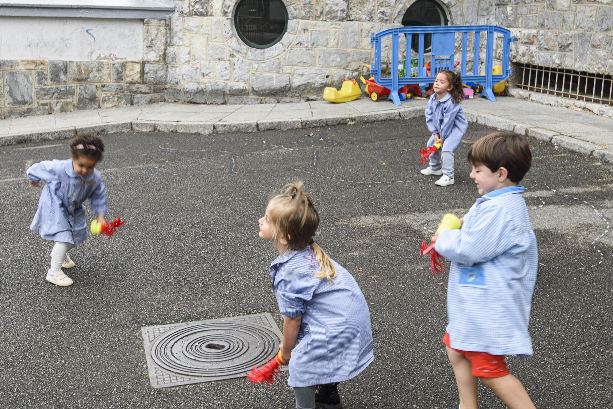 Mini olimpiadas en el colegio Gesta