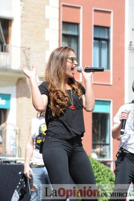 Ambiente sardinero en las calles de Murcia