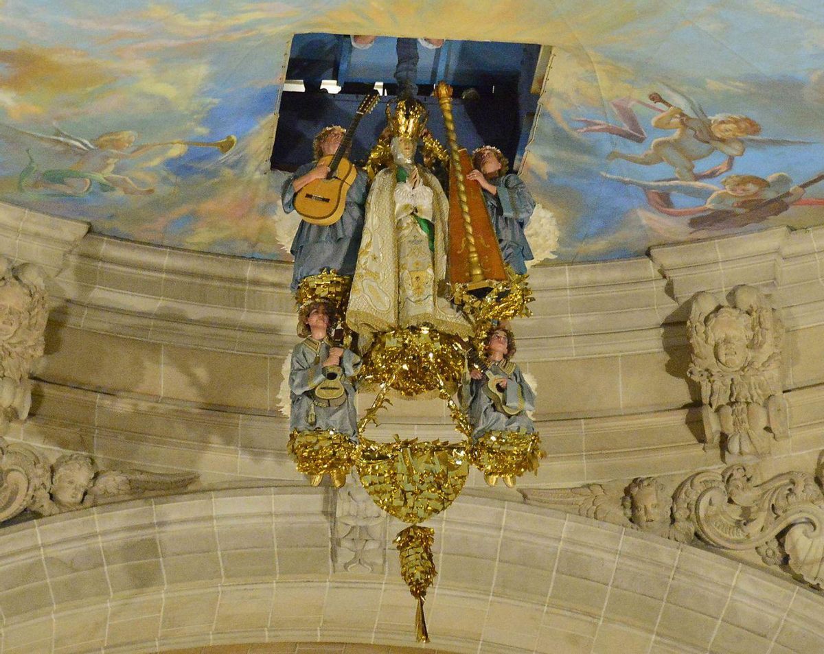 Representación del Misteri d’Elx, en una imagen de archivo. | MATÍAS SEGARRA