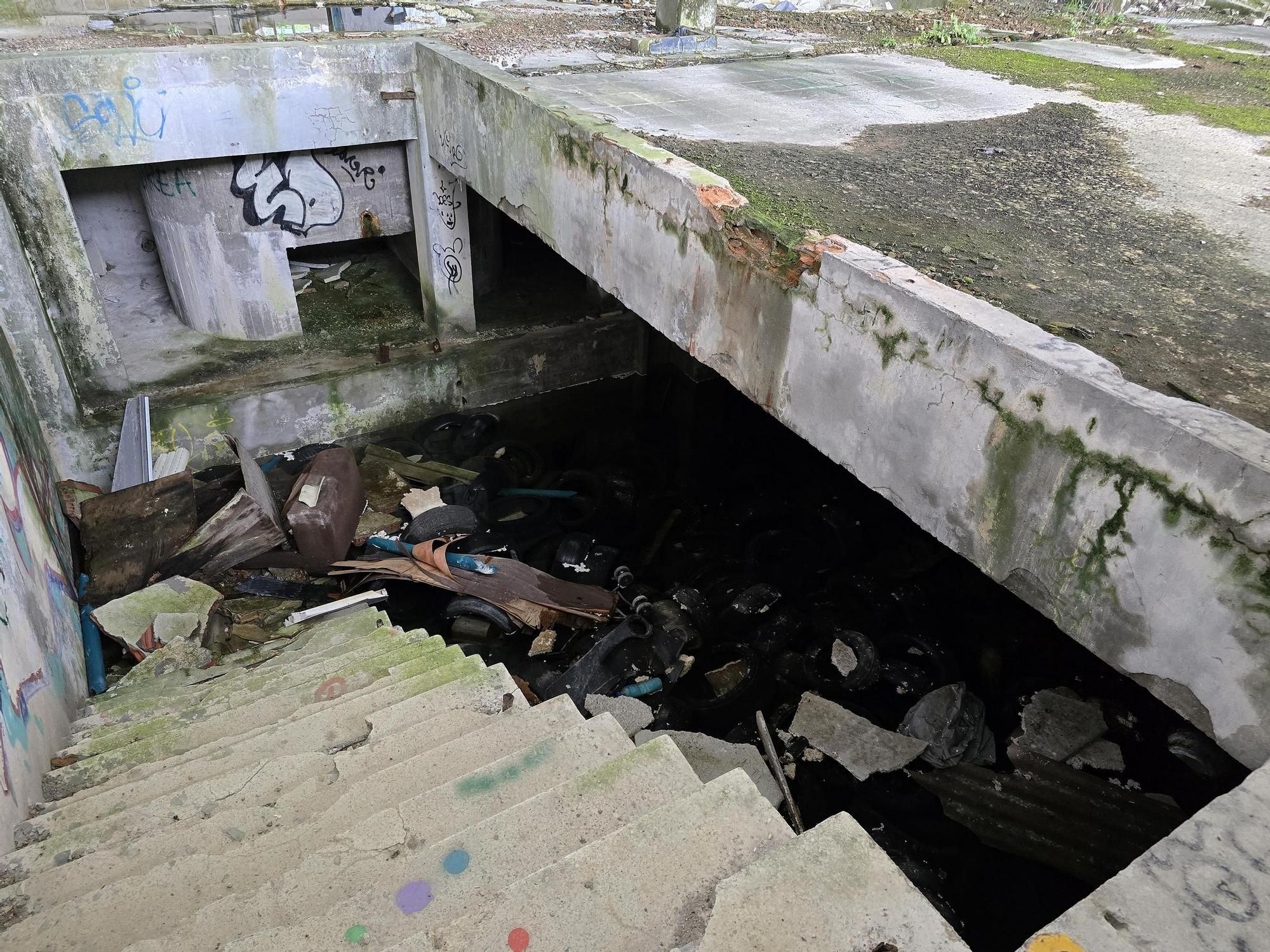 La antigua GEA de Coruxo con licencia de derribo tras 25 años en ruinas
