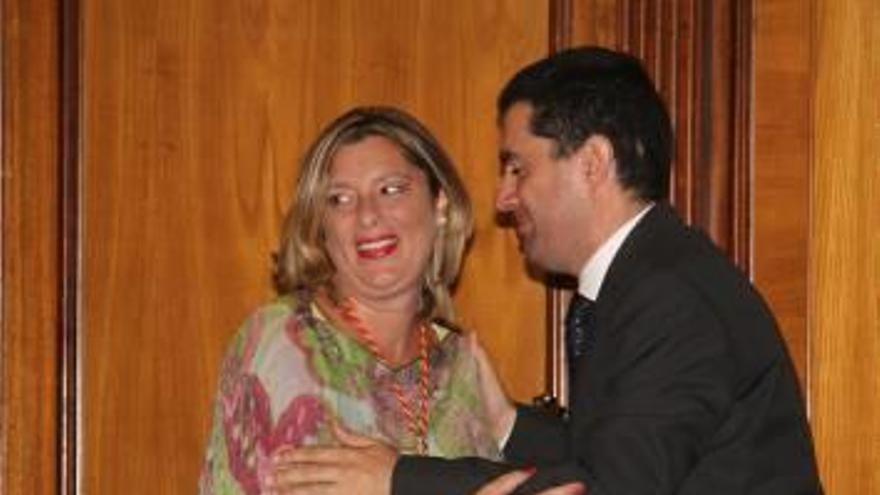 Lucía Granados se reincorporó ayer como concejal de Ciudadanos