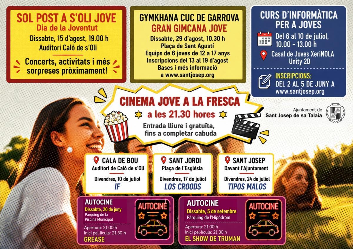 Cartel del programa de actividades