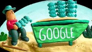 Doodle de Google sobre el espeto.