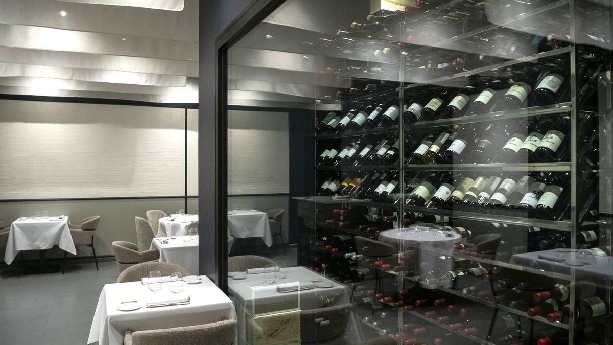 El comedor y la bodega del restaurante Imprevisto.