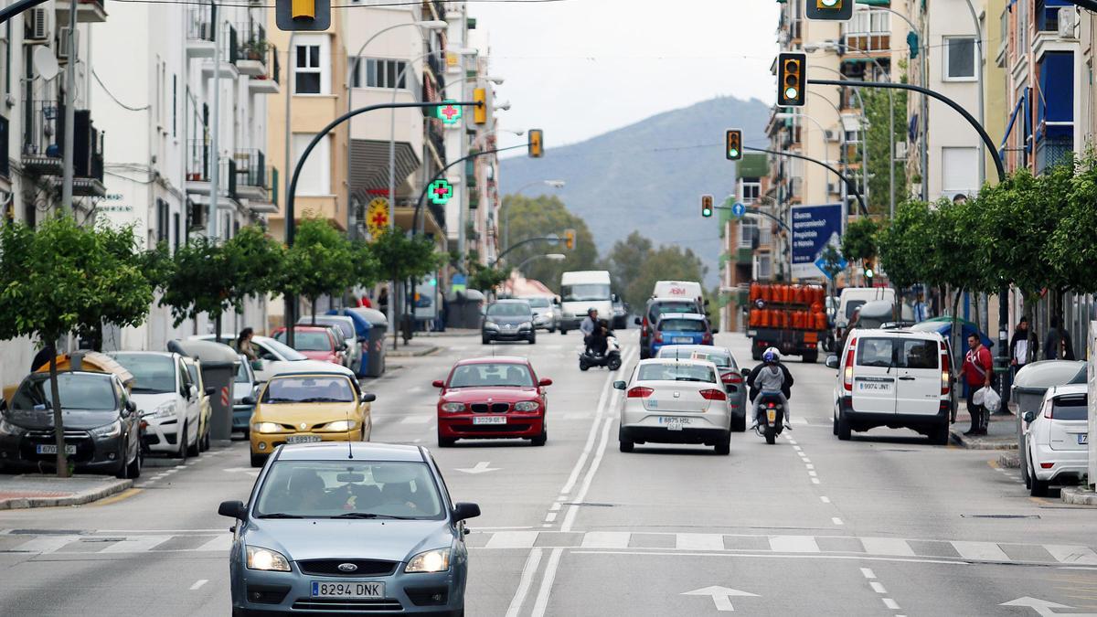 Vistas de la calle Eugenio Gross.