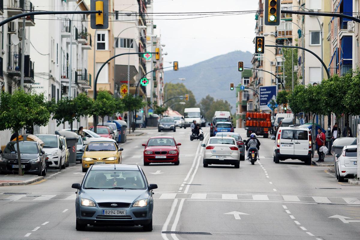 Vistas de la calle Eugenio Gross.