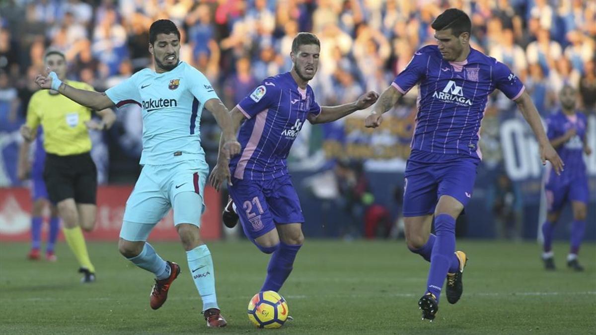 Luis Suárez recuperó el olfato goleador en Leganés