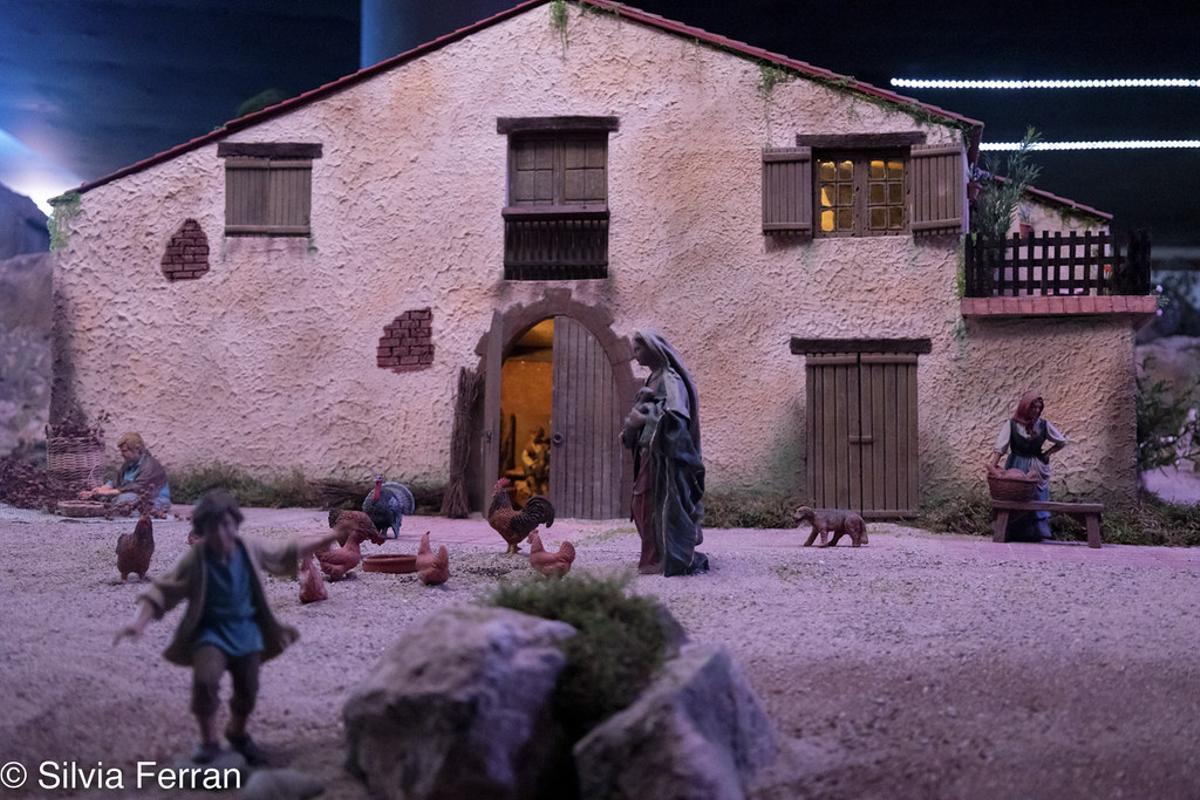 Imagen del belén de Parets del Vallès
