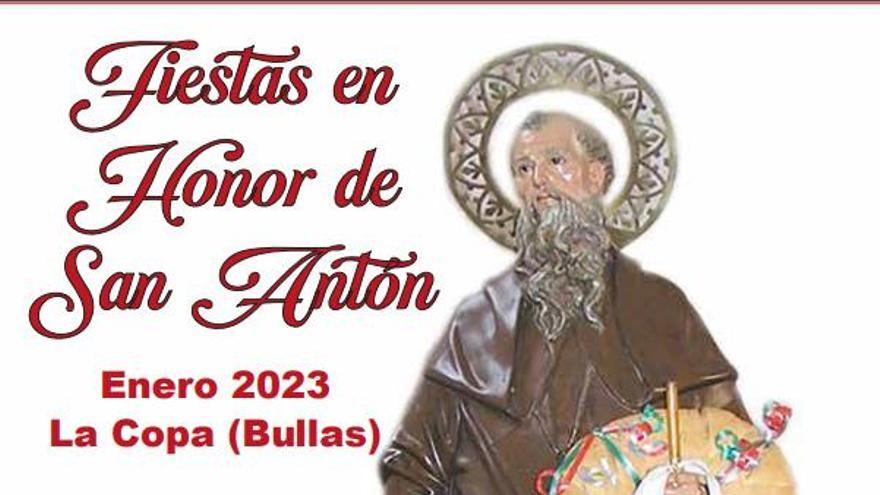 La Copa de Bullas celebra la festividad de San Antón, una de las fiestas más populares en la pedanía