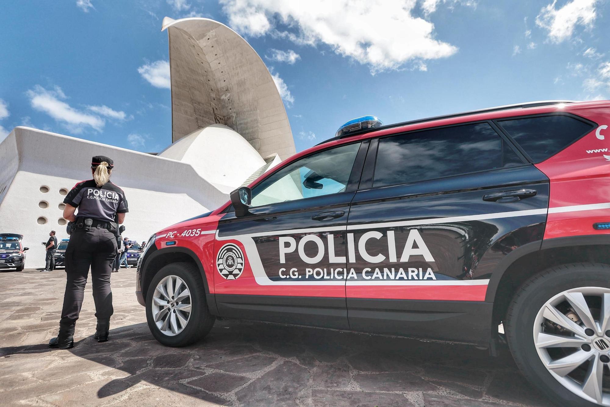 Presentación de los nuevos vehículos de la Policía Autonómica